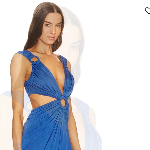 xREVOLVE Michael Costello Sapphire Gown - Picture 2 of 3